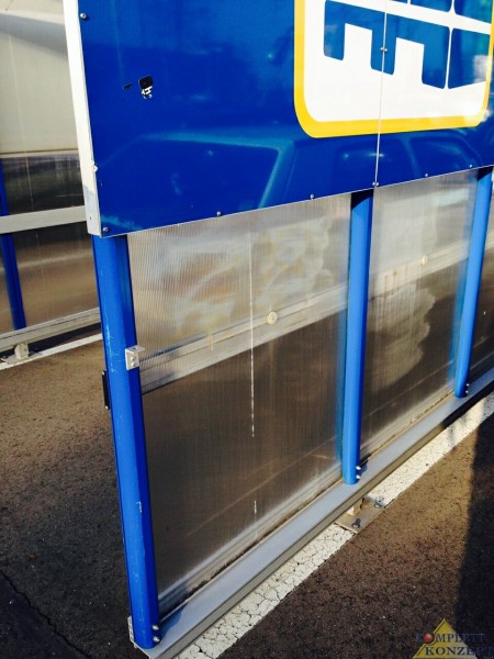 Überdachung für Einkaufswagen Satteldachbox Unterstand Carport | eBay