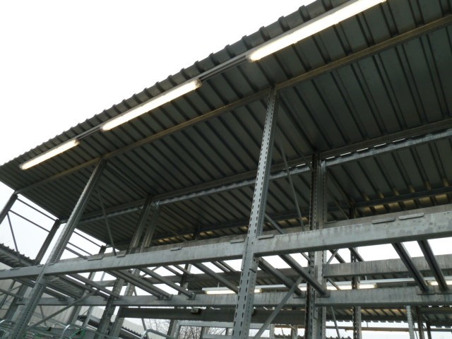 Tego Verzinktes Überdachtes Schwerlastregal Palettenregal | eBay